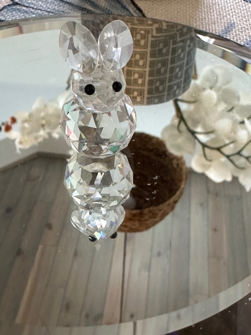 Swarovski rabbit with box